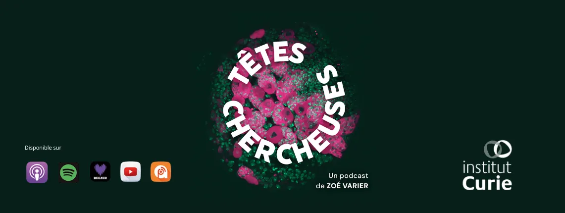 Têtes chercheuses, un podcast de l’Institut Curie