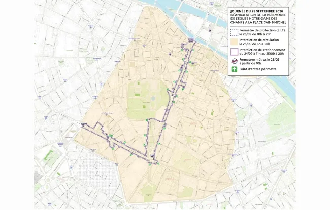 Visite du pape – Les conditions d’accès seront réglementées à l’hôpital de Paris le 25 septembre 2026 - Institut Curie