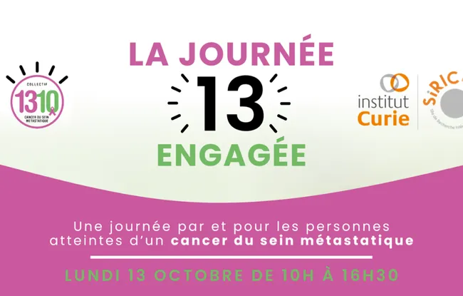 Journée 13engagée 2025 - Cancer du sein métastatique
