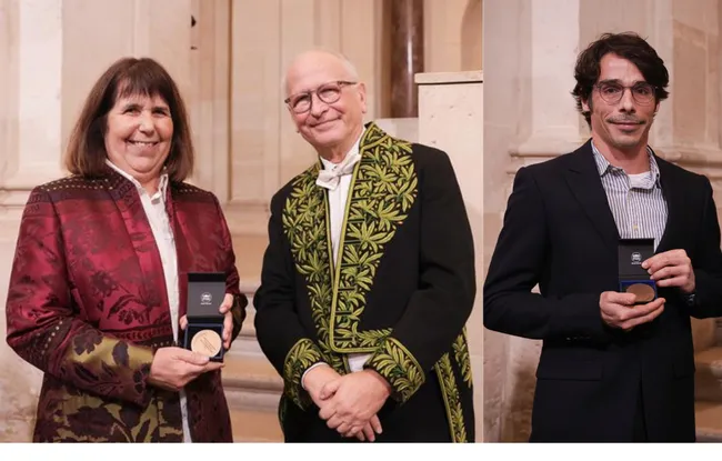 Les Drs Enzo Poirier et Gudrun Schleiermacher distingués par l’Académie des sciences