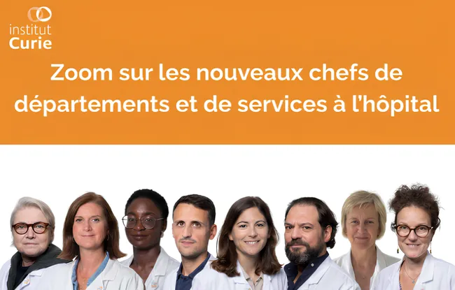 Institutionnel - Nouveaux chefs de départements et de services : retour sur les nominations du 1er semestre 2026