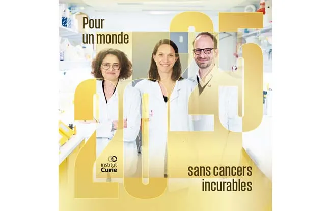 Institut Curie and its 3,800 employees wish you a happy new year 2025!