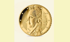Pièce de monnaie Marie Curie